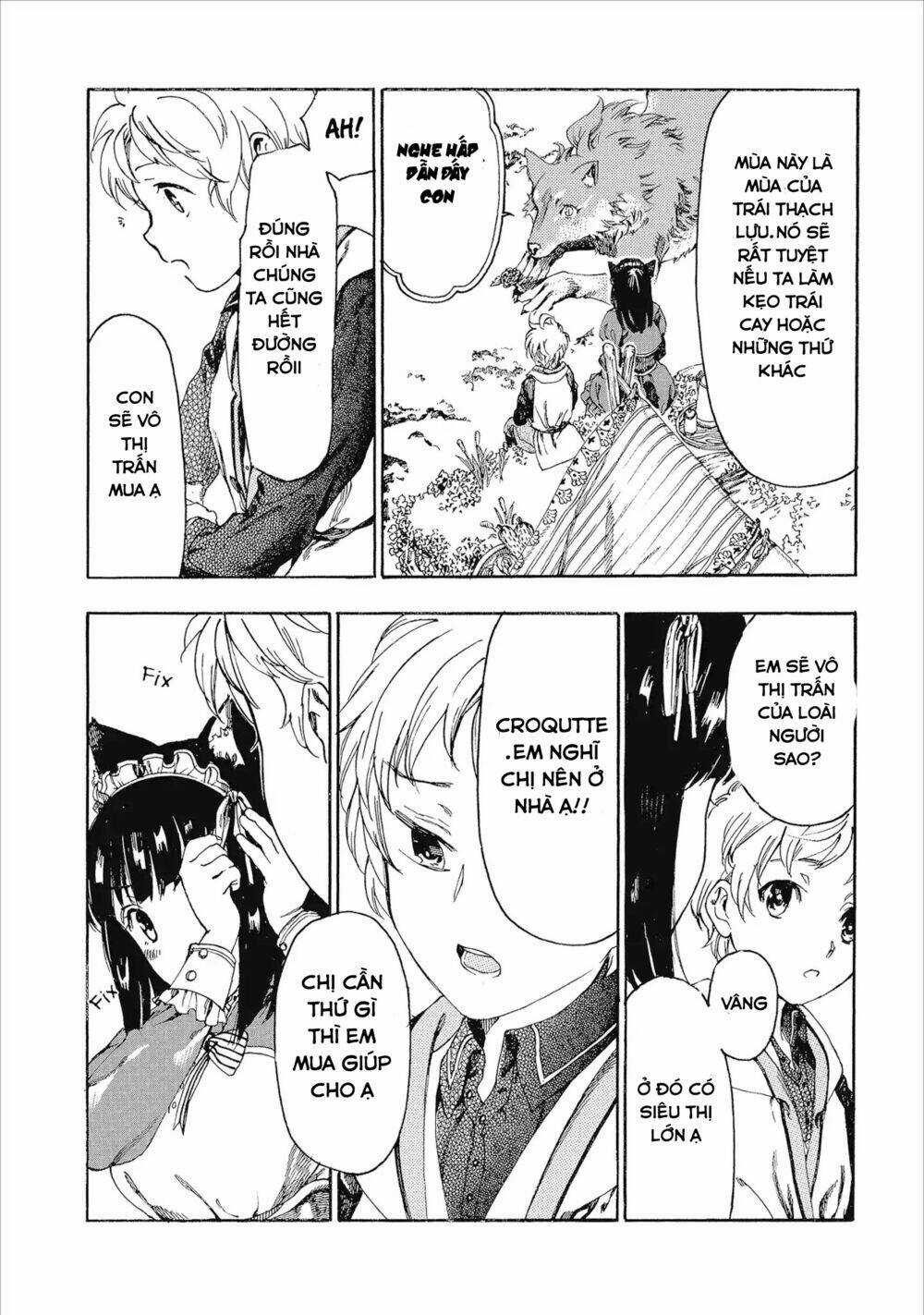 Bữa ăn ấm lòng với người mẹ Fennir Chapter 3 trang 11