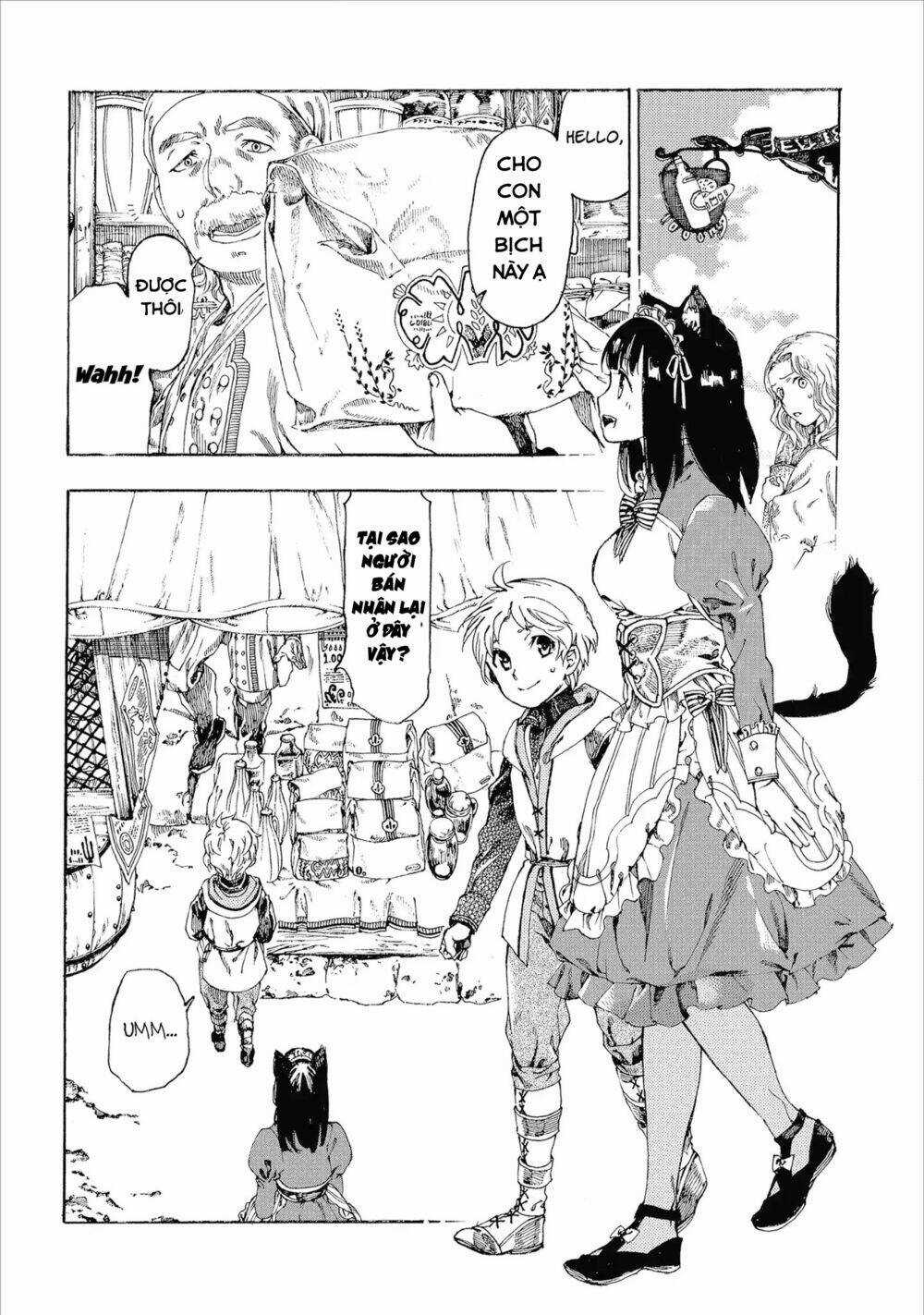 Bữa ăn ấm lòng với người mẹ Fennir Chapter 3 trang 12