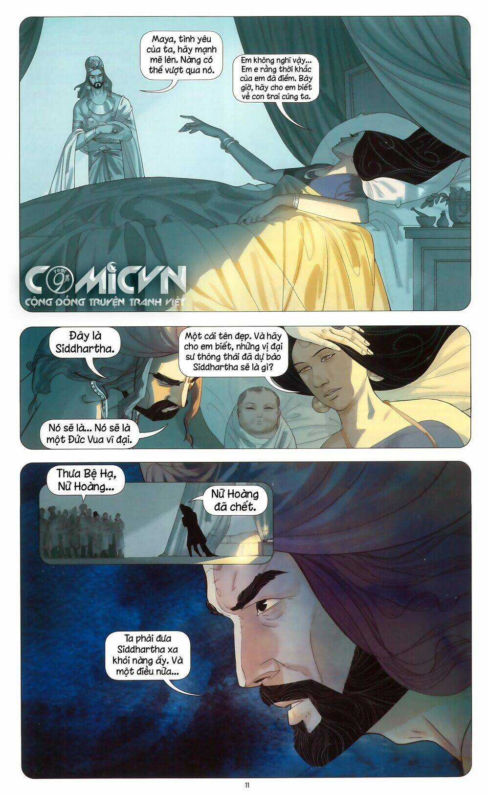 Buddha - Đức Thích Ca: Khai Sáng Kiếp Đời Chapter 1 trang 9