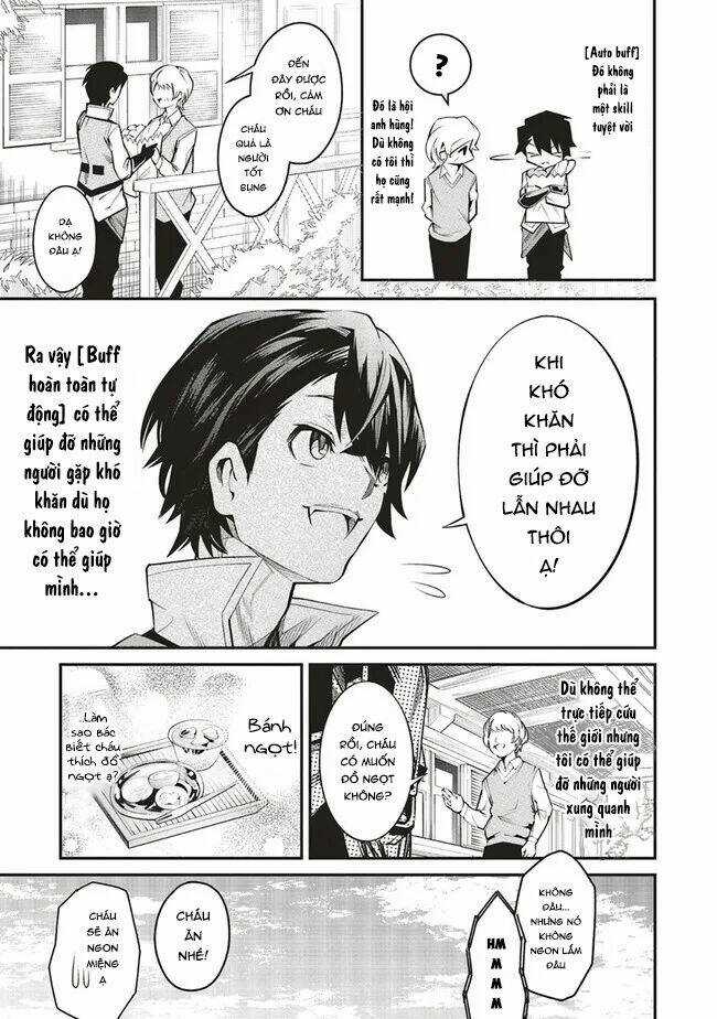 Buff Tự Động Của Tôi Giúp Đồng Đội Mạnh Nhất Thế Giới Chapter 1 trang 9