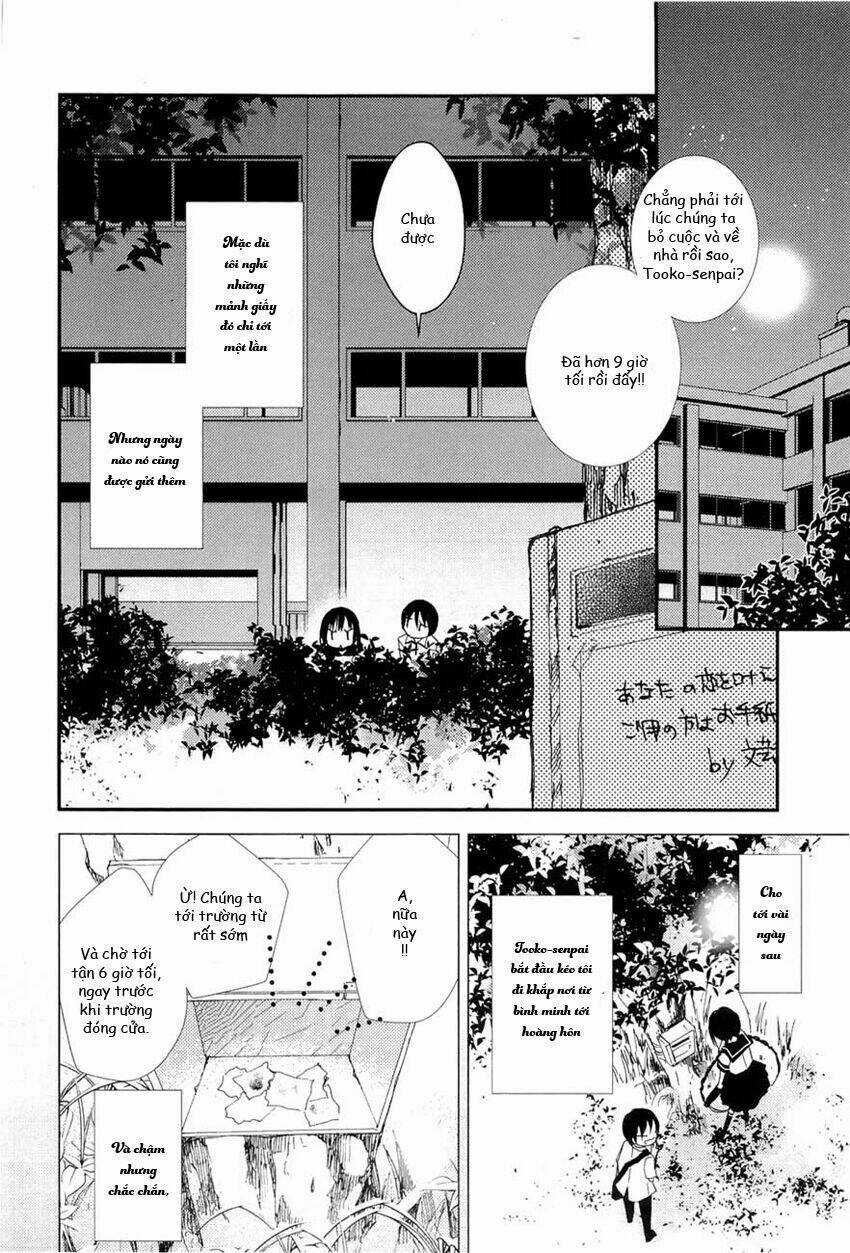 Bungaku Shoujo to Ue Kawaku Yuurei Chapter 1 trang 18