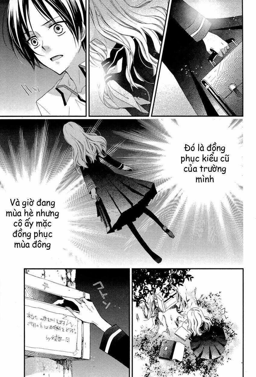 Bungaku Shoujo to Ue Kawaku Yuurei Chapter 1 trang 27