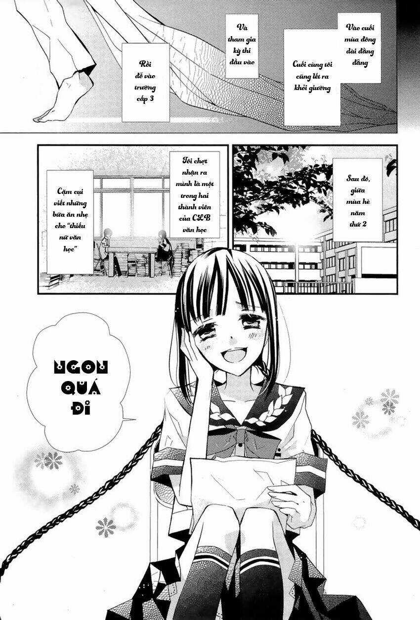 Bungaku Shoujo to Ue Kawaku Yuurei Chapter 1 trang 9