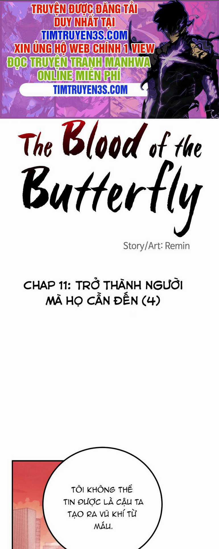 Bươm Bướm Và Máu Chapter 11 trang 0
