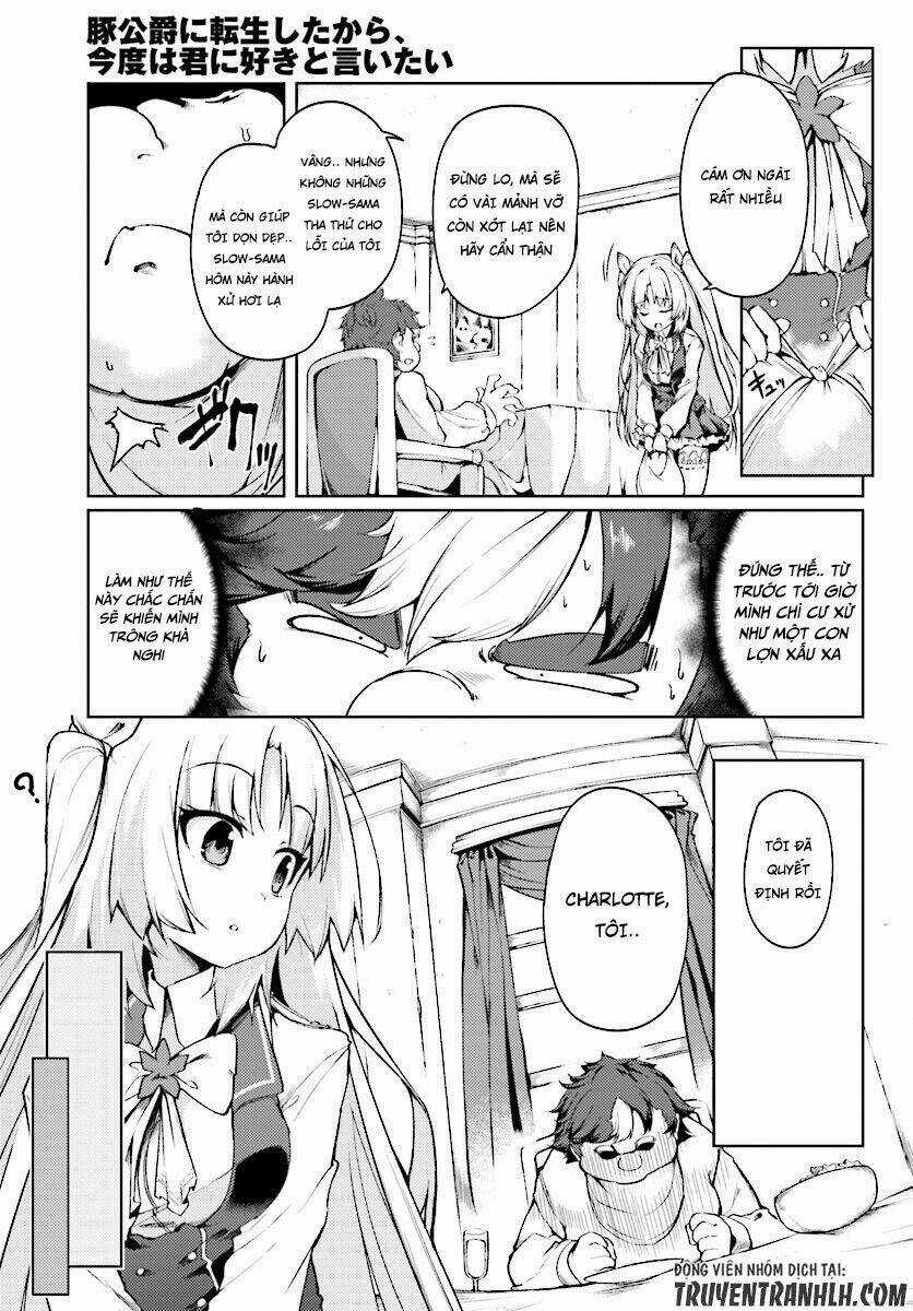 Buta Koushaku Ni Tensei Shitakara, Kondo Wa Kimi Ni Suki To Iitai Chapter 1 trang 14