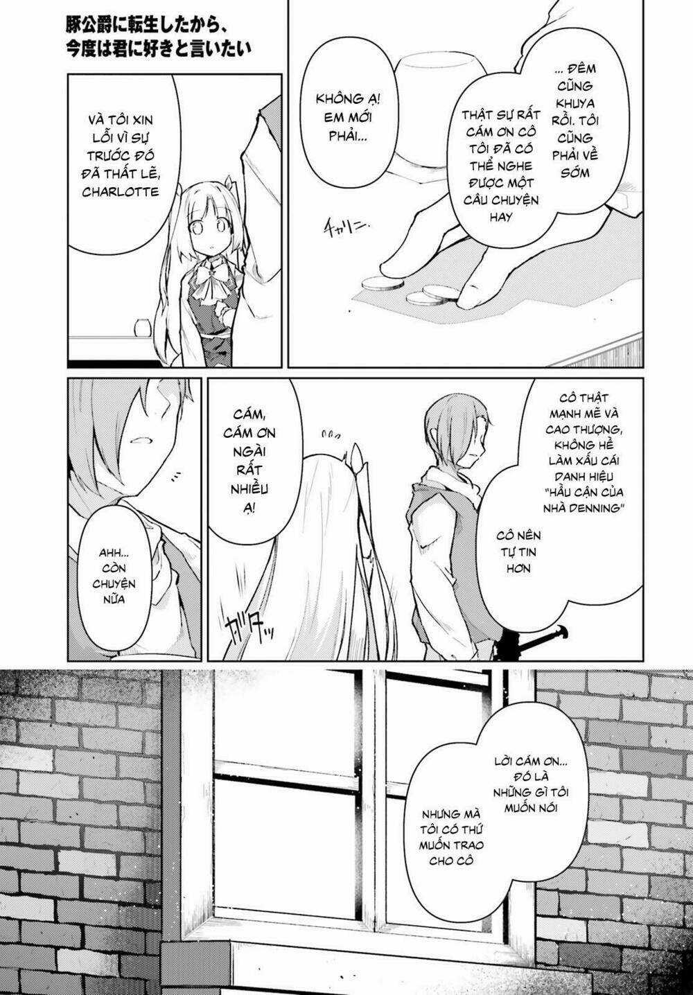 Buta Koushaku Ni Tensei Shitakara, Kondo Wa Kimi Ni Suki To Iitai Chapter 20 trang 11
