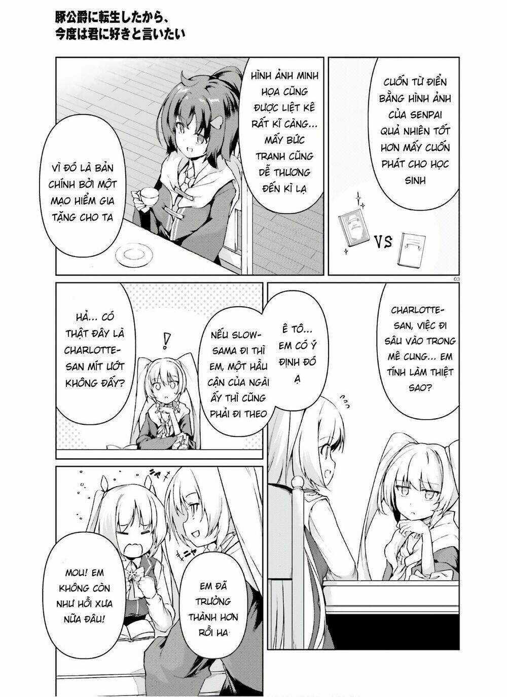 Buta Koushaku Ni Tensei Shitakara, Kondo Wa Kimi Ni Suki To Iitai Chapter 31 trang 4