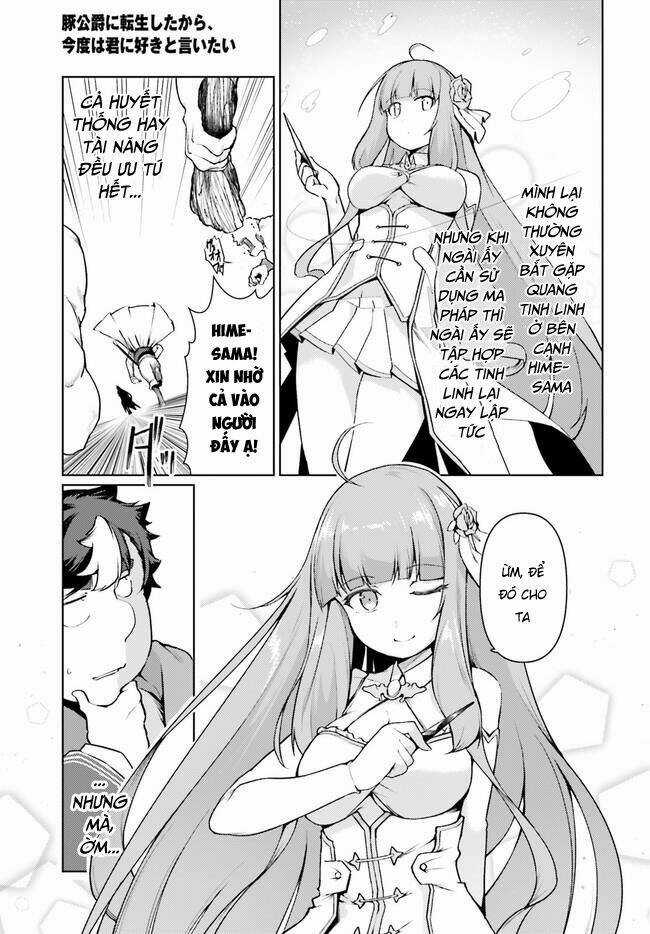 Buta Koushaku Ni Tensei Shitakara, Kondo Wa Kimi Ni Suki To Iitai Chapter 32 trang 7