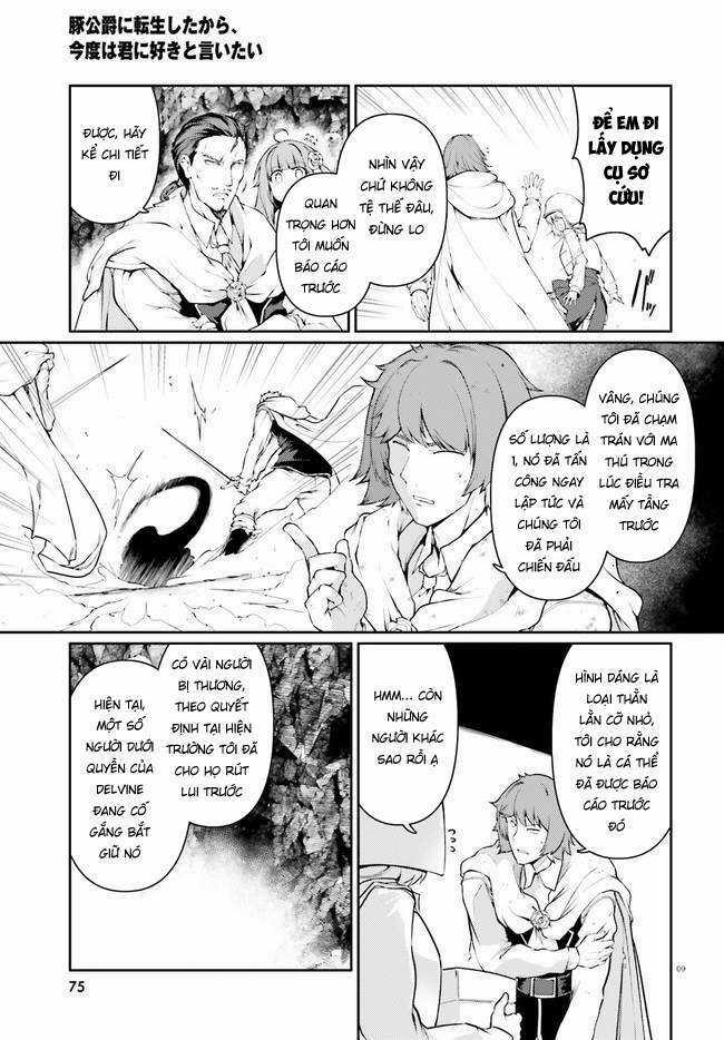 Buta Koushaku Ni Tensei Shitakara, Kondo Wa Kimi Ni Suki To Iitai Chapter 33 trang 10