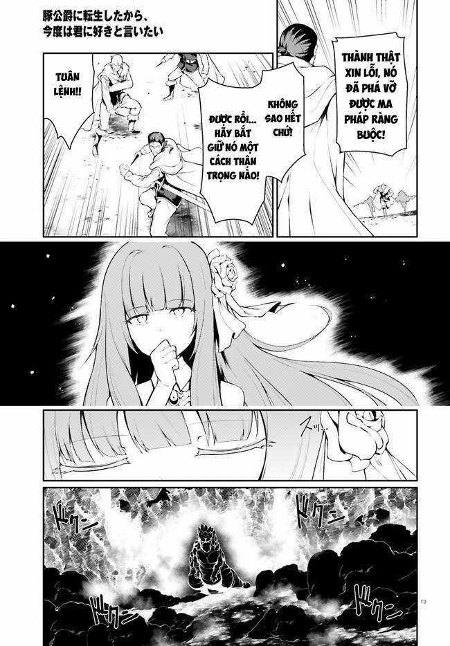 Buta Koushaku Ni Tensei Shitakara, Kondo Wa Kimi Ni Suki To Iitai Chapter 33 trang 14