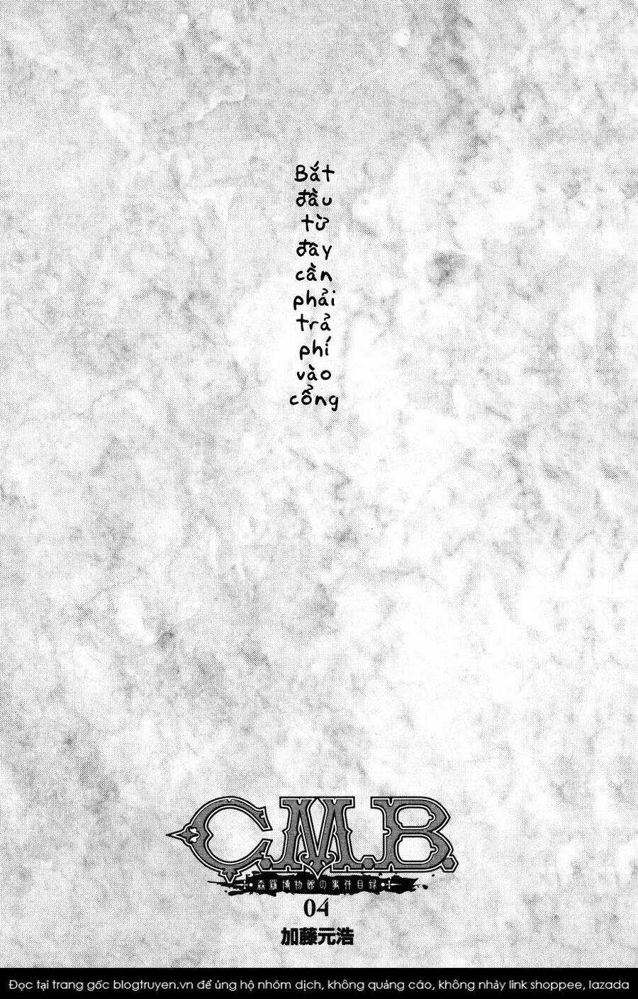 C.m.b. - Danh Sách Sự Cố Viện Bảo Tàng Shinra Chapter 7.1 trang 1