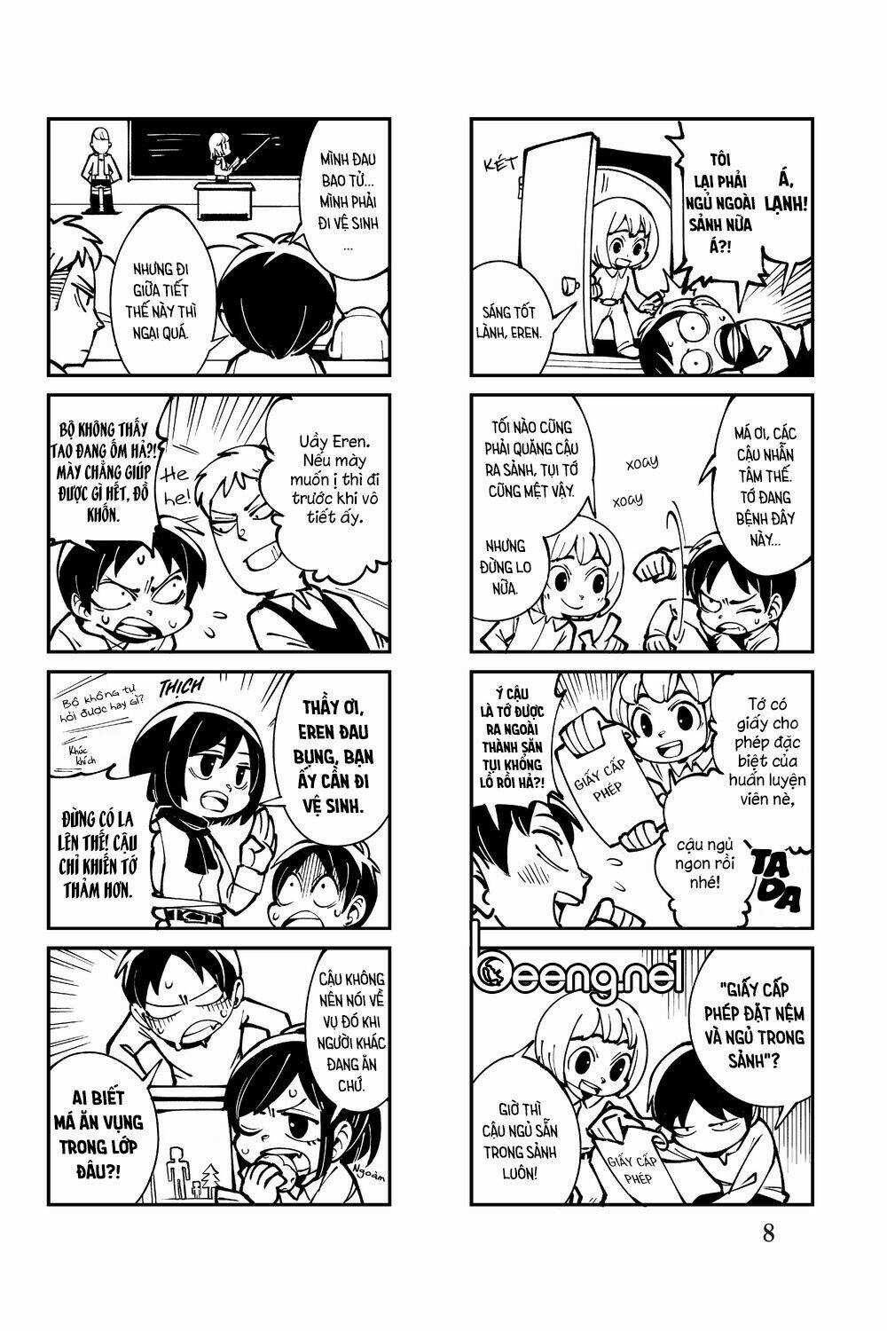 Cà Khịa Với Khổng Lồ Chapter 1 trang 7