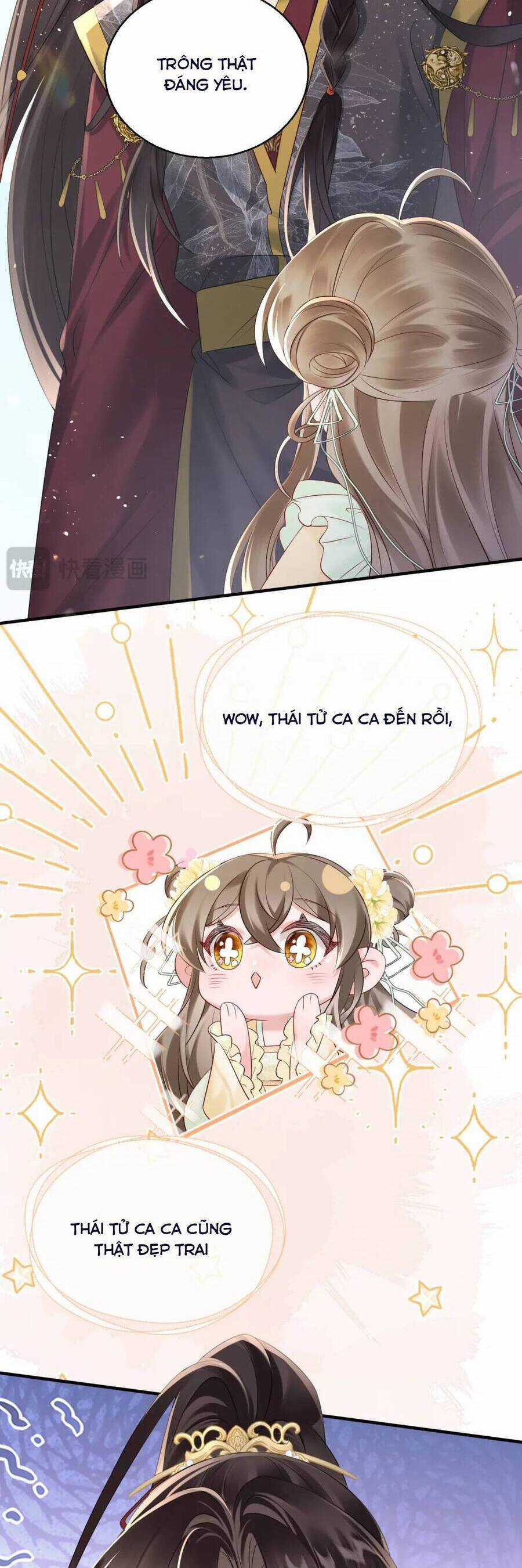 Cả Nhà Bạo Quân Đều Dựa Vào Việc Đọc Tiếng Lòng Của Cô Ấy Để Giữ Mạng Chương 10 trang 4