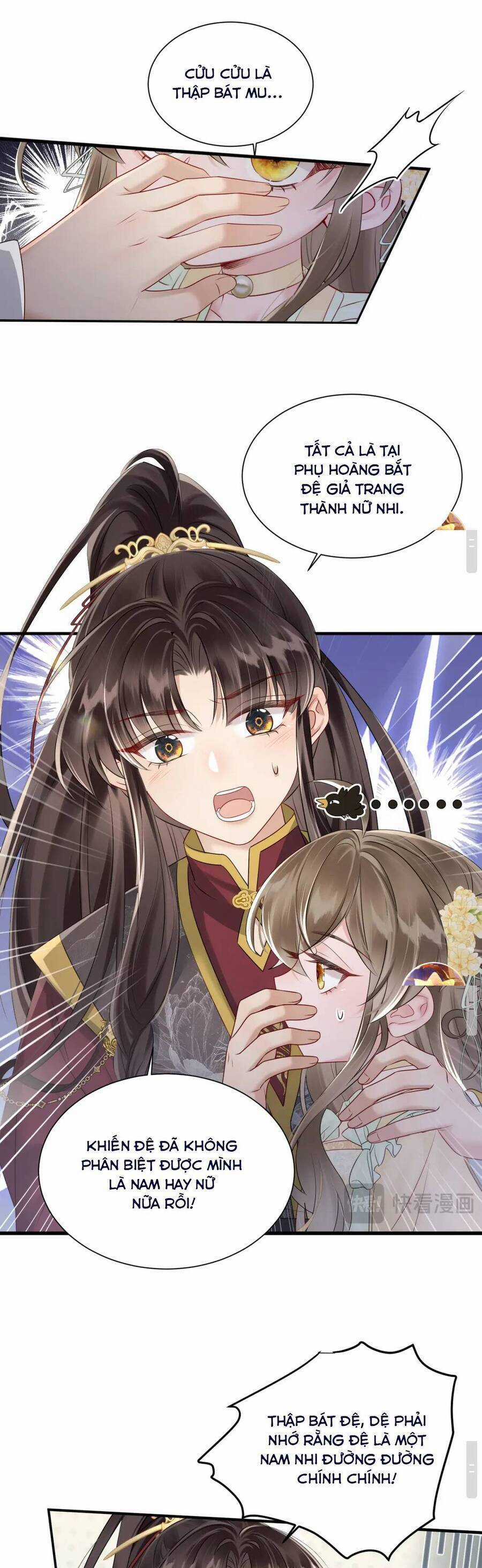 Cả Nhà Bạo Quân Đều Dựa Vào Việc Đọc Tiếng Lòng Của Cô Ấy Để Giữ Mạng Chương 10 trang 8