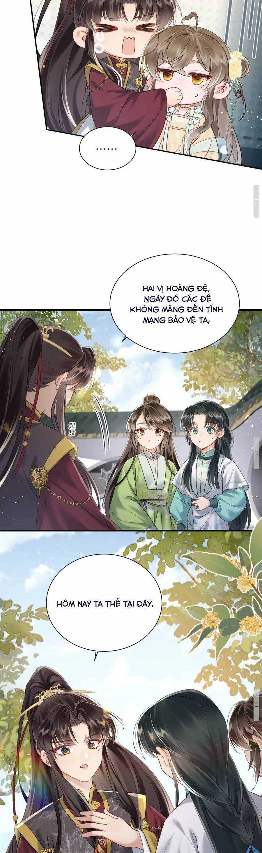 Cả Nhà Bạo Quân Đều Dựa Vào Việc Đọc Tiếng Lòng Của Cô Ấy Để Giữ Mạng Chương 10 trang 9