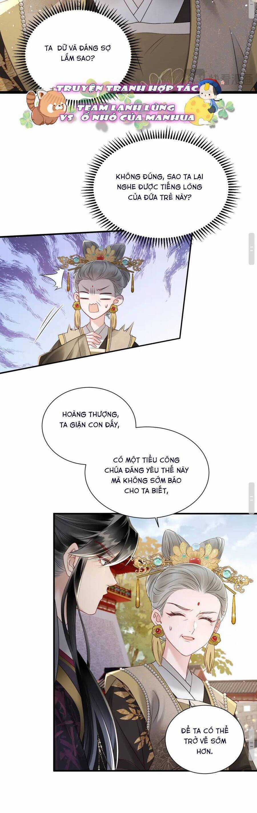 Cả Nhà Bạo Quân Đều Dựa Vào Việc Đọc Tiếng Lòng Của Cô Ấy Để Giữ Mạng Chương 11 trang 10