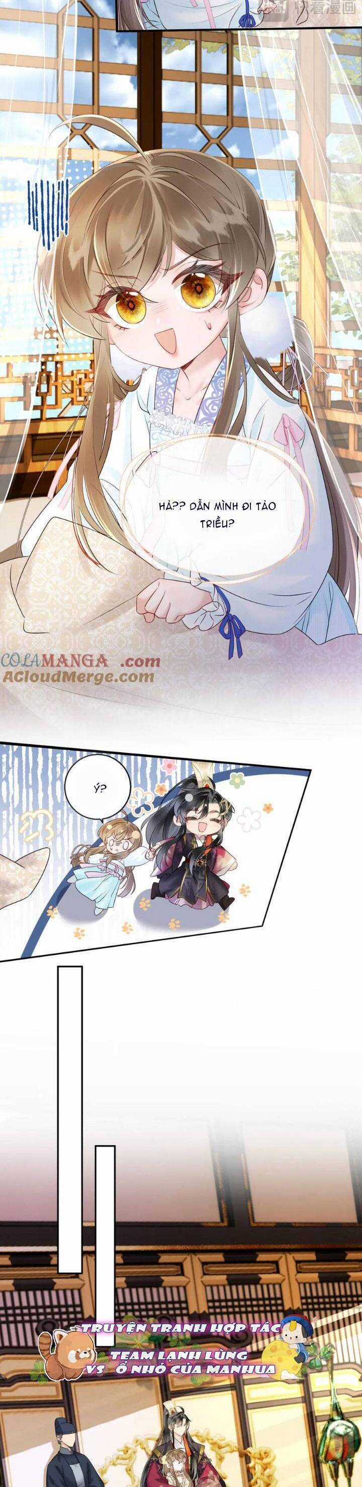 Cả Nhà Bạo Quân Đều Dựa Vào Việc Đọc Tiếng Lòng Của Cô Ấy Để Giữ Mạng Chương 13 trang 7