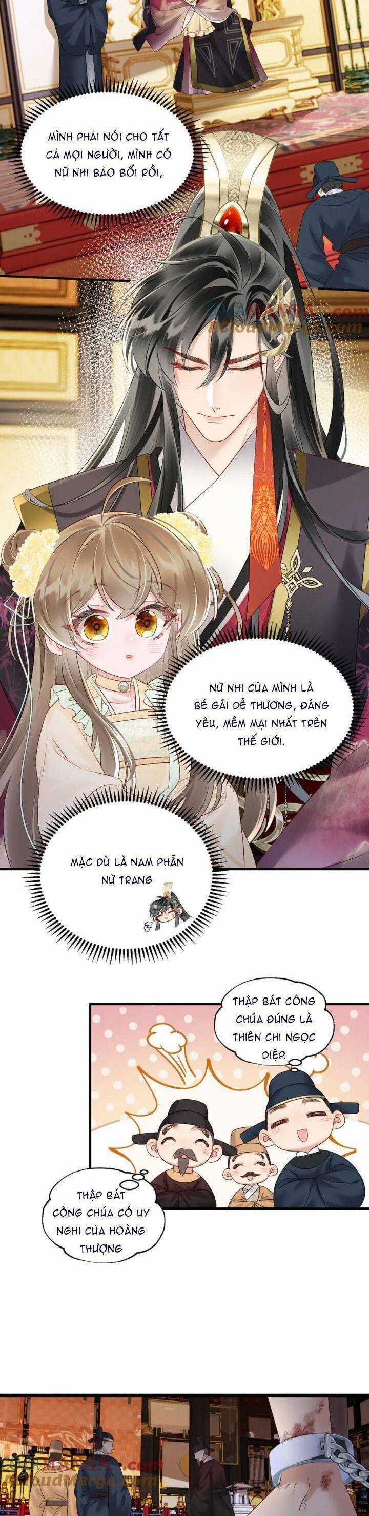 Cả Nhà Bạo Quân Đều Dựa Vào Việc Đọc Tiếng Lòng Của Cô Ấy Để Giữ Mạng Chương 13 trang 8