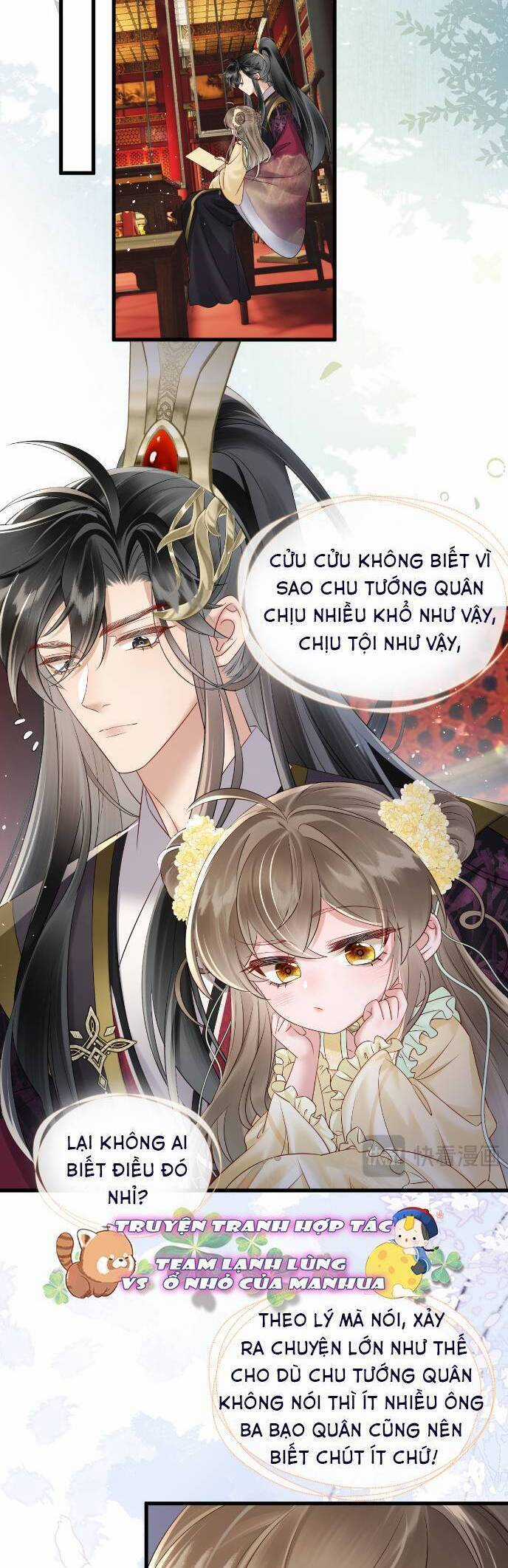 Cả Nhà Bạo Quân Đều Dựa Vào Việc Đọc Tiếng Lòng Của Cô Ấy Để Giữ Mạng Chương 14 trang 4