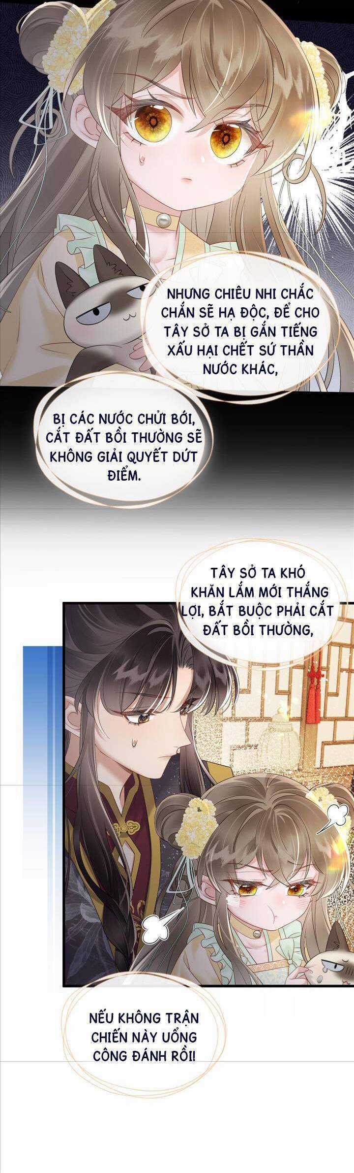 Cả Nhà Bạo Quân Đều Dựa Vào Việc Đọc Tiếng Lòng Của Cô Ấy Để Giữ Mạng Chương 15 trang 3