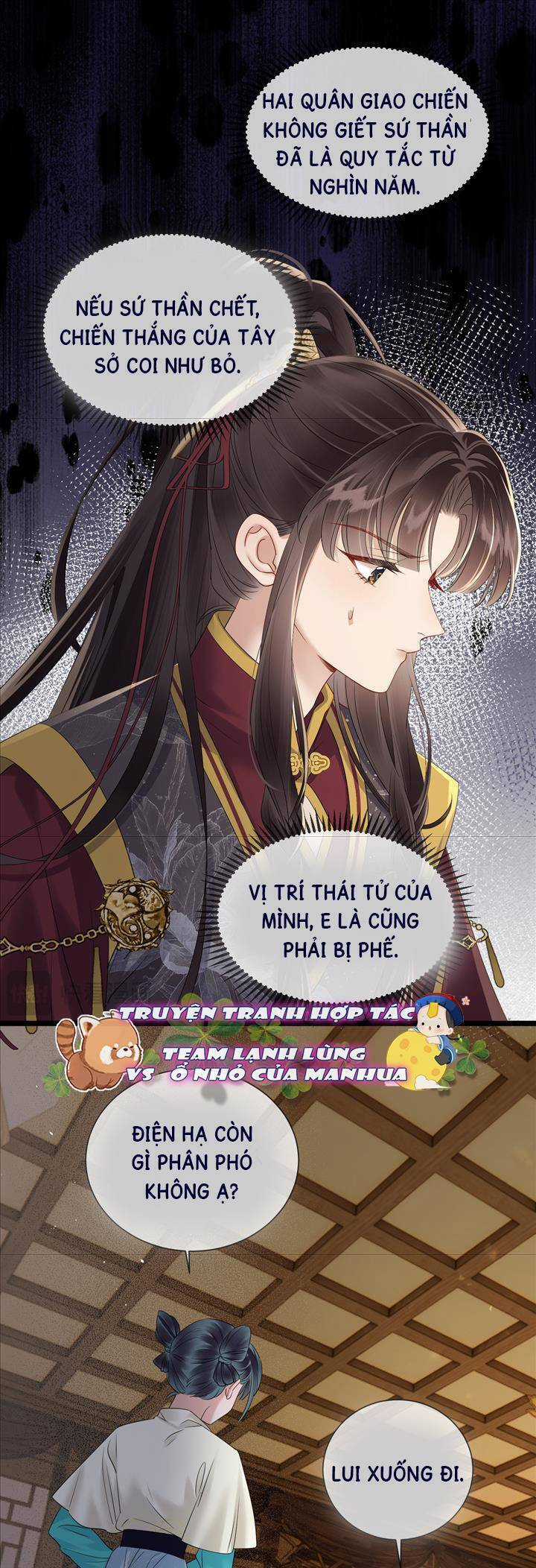 Cả Nhà Bạo Quân Đều Dựa Vào Việc Đọc Tiếng Lòng Của Cô Ấy Để Giữ Mạng Chương 15 trang 4