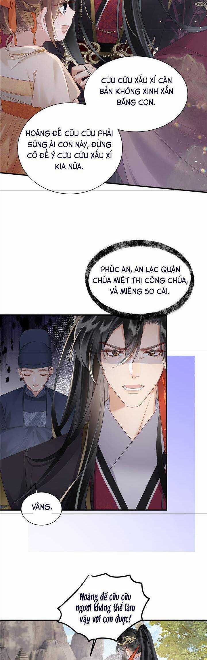 Cả Nhà Bạo Quân Đều Dựa Vào Việc Đọc Tiếng Lòng Của Cô Ấy Để Giữ Mạng Chương 19 trang 13