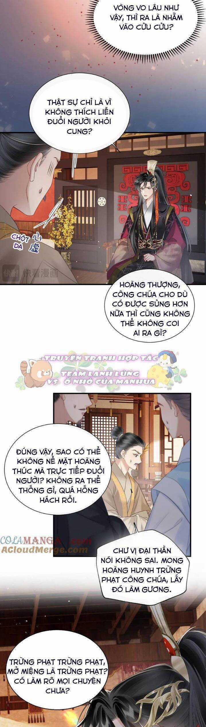 Cả Nhà Bạo Quân Đều Dựa Vào Việc Đọc Tiếng Lòng Của Cô Ấy Để Giữ Mạng Chương 22 trang 3