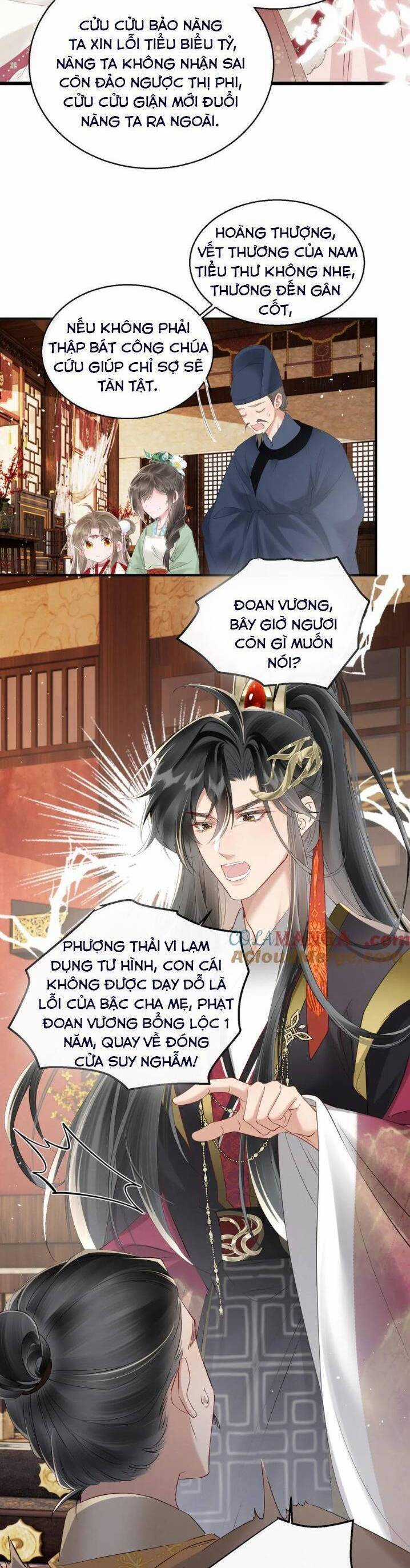 Cả Nhà Bạo Quân Đều Dựa Vào Việc Đọc Tiếng Lòng Của Cô Ấy Để Giữ Mạng Chương 22 trang 9