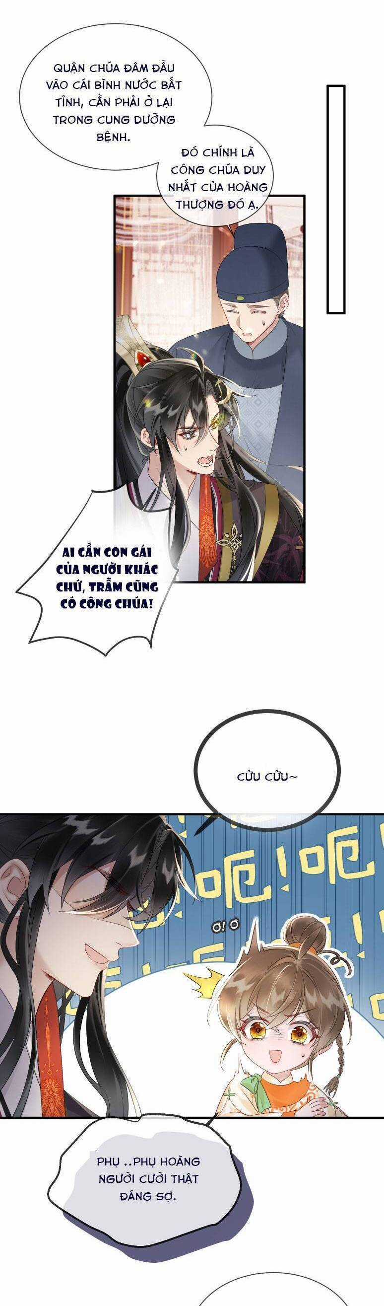 Cả Nhà Bạo Quân Đều Dựa Vào Việc Đọc Tiếng Lòng Của Cô Ấy Để Giữ Mạng Chương 8 trang 7