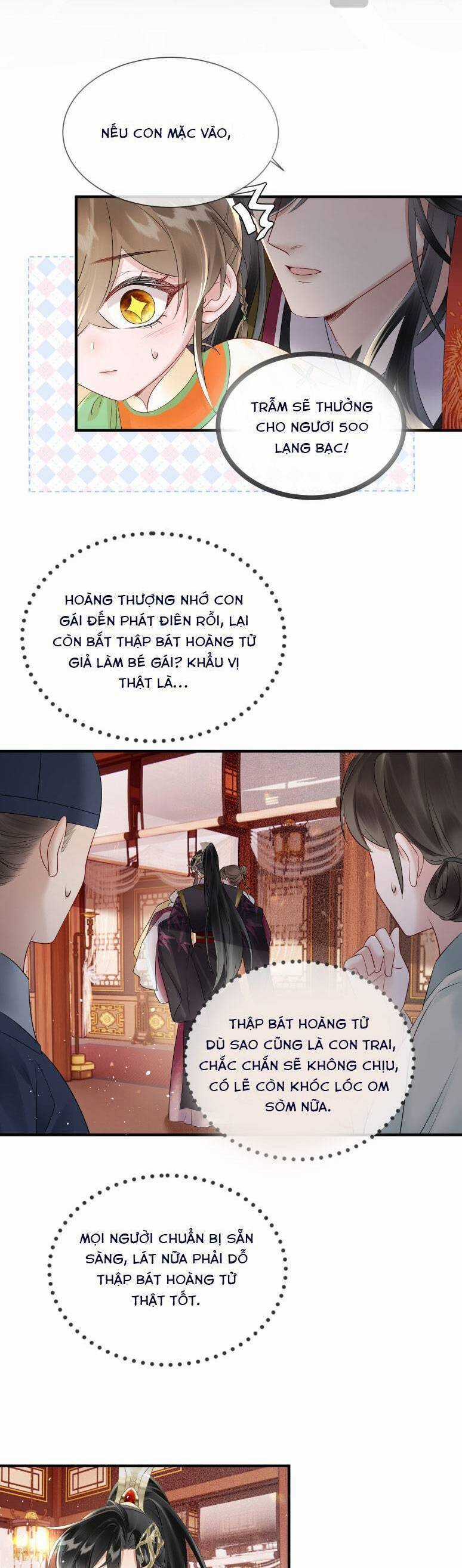 Cả Nhà Bạo Quân Đều Dựa Vào Việc Đọc Tiếng Lòng Của Cô Ấy Để Giữ Mạng Chương 8 trang 9