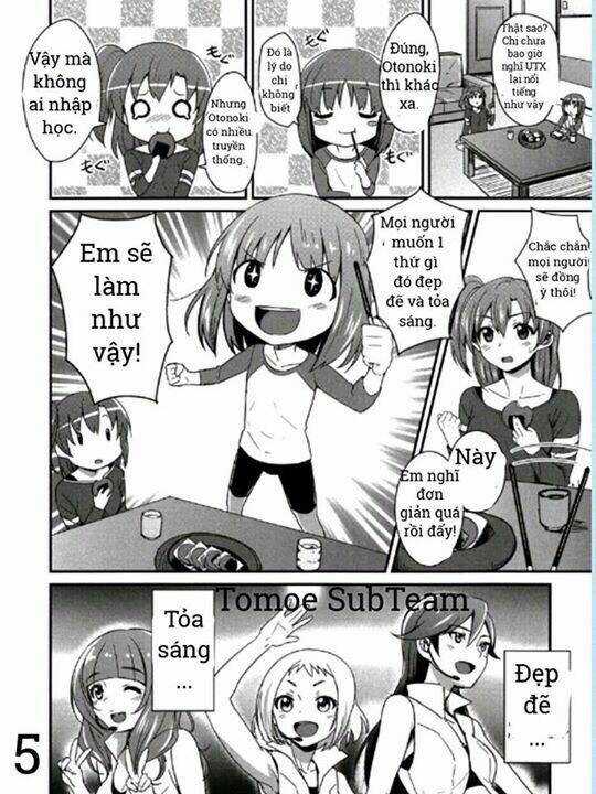 Các Dự Án Thần Tượng Trường Chapter 3 trang 5