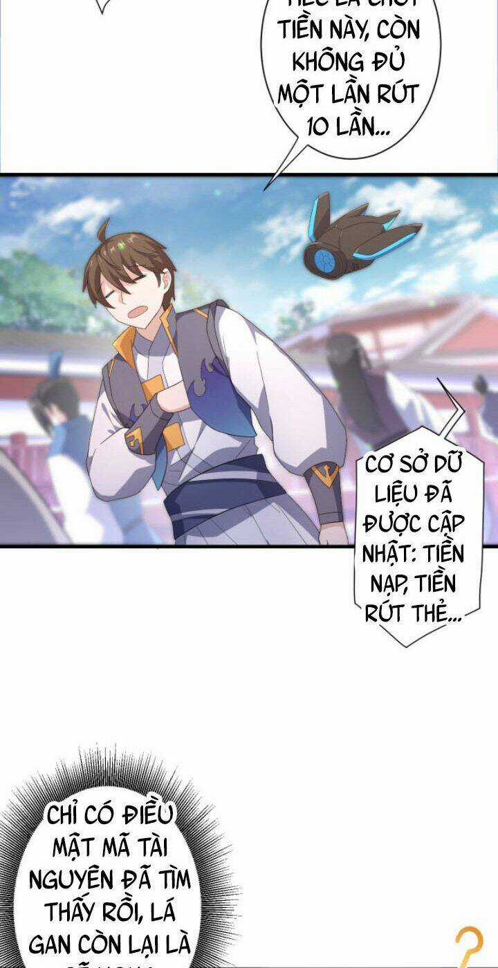 Các Ngươi Tu Tiên Còn Ta Rút Thẻ Chapter 5 trang 32