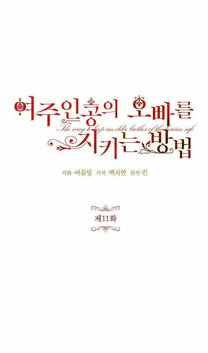 Cách Bảo Vệ Anh Trai Của Nữ Chính Chapter 11 trang 3