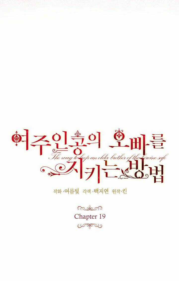 Cách Bảo Vệ Anh Trai Của Nữ Chính Chapter 19 trang 17
