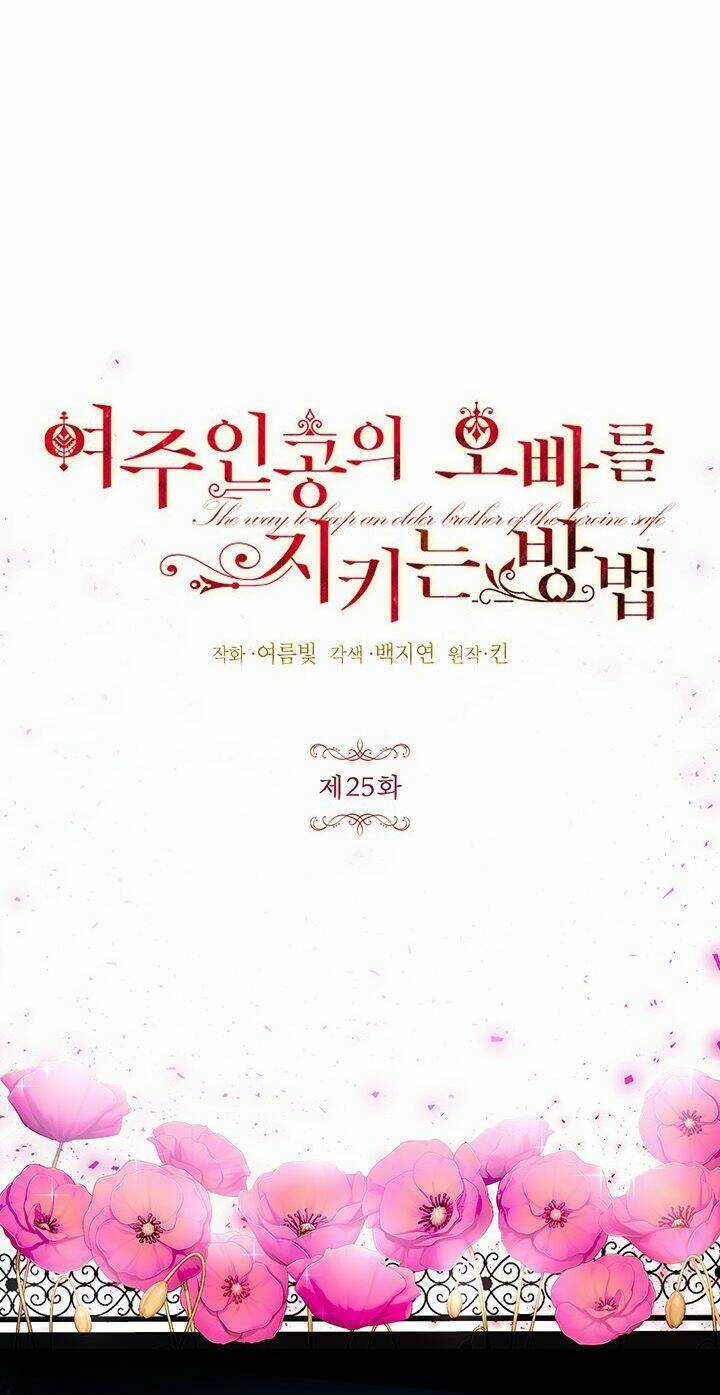 Cách Bảo Vệ Anh Trai Của Nữ Chính Chapter 25 trang 25