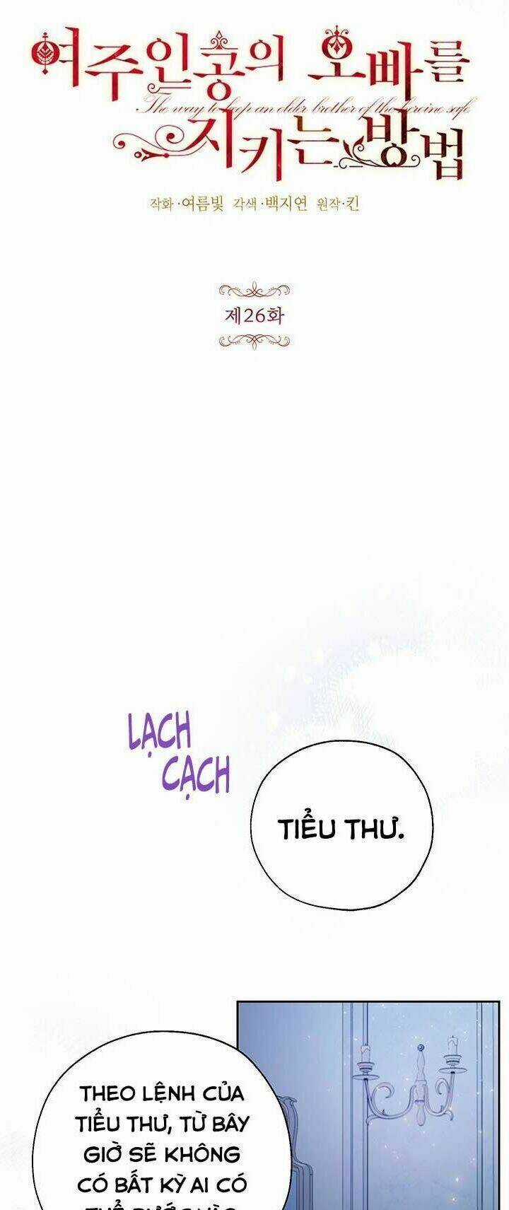 Cách Bảo Vệ Anh Trai Của Nữ Chính Chapter 26 trang 8