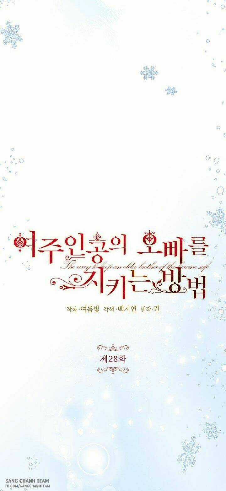 Cách Bảo Vệ Anh Trai Của Nữ Chính Chapter 28 trang 30