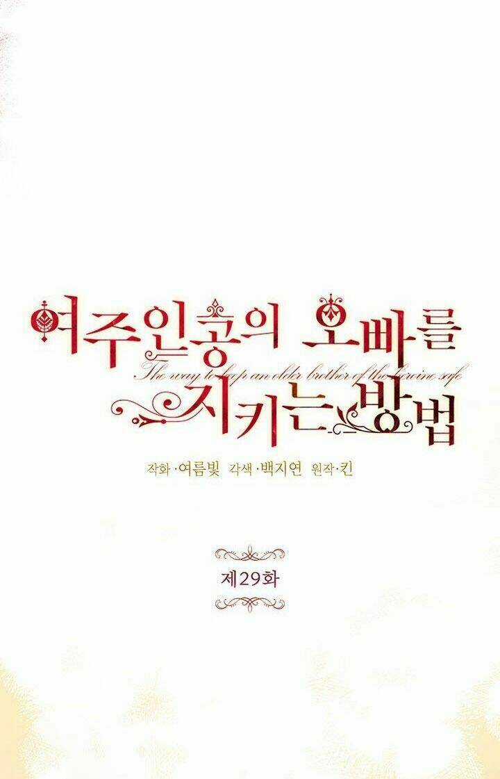 Cách Bảo Vệ Anh Trai Của Nữ Chính Chapter 29 trang 15