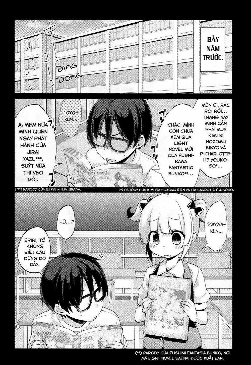 Cách Đào Tạo Một Cô Bạn Gái Nhạt Nhẽo Chapter 10 trang 2