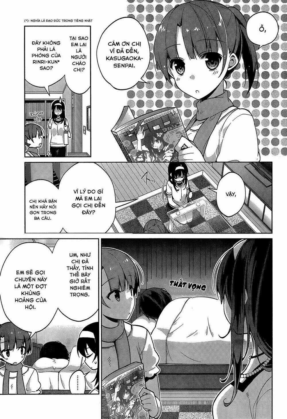 Cách Đào Tạo Một Cô Bạn Gái Nhạt Nhẽo Chapter 11 trang 4