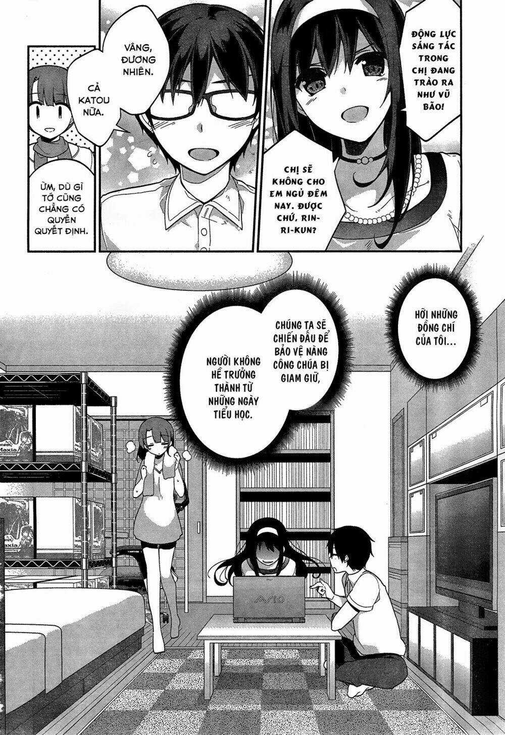 Cách Đào Tạo Một Cô Bạn Gái Nhạt Nhẽo Chapter 12 trang 22