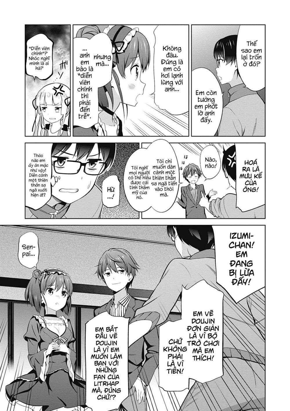 Cách Đào Tạo Một Cô Bạn Gái Nhạt Nhẽo Chapter 25 trang 12