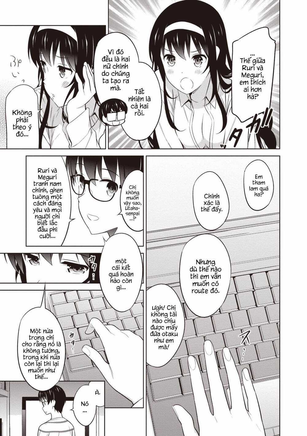 Cách Đào Tạo Một Cô Bạn Gái Nhạt Nhẽo Chapter 29 trang 14