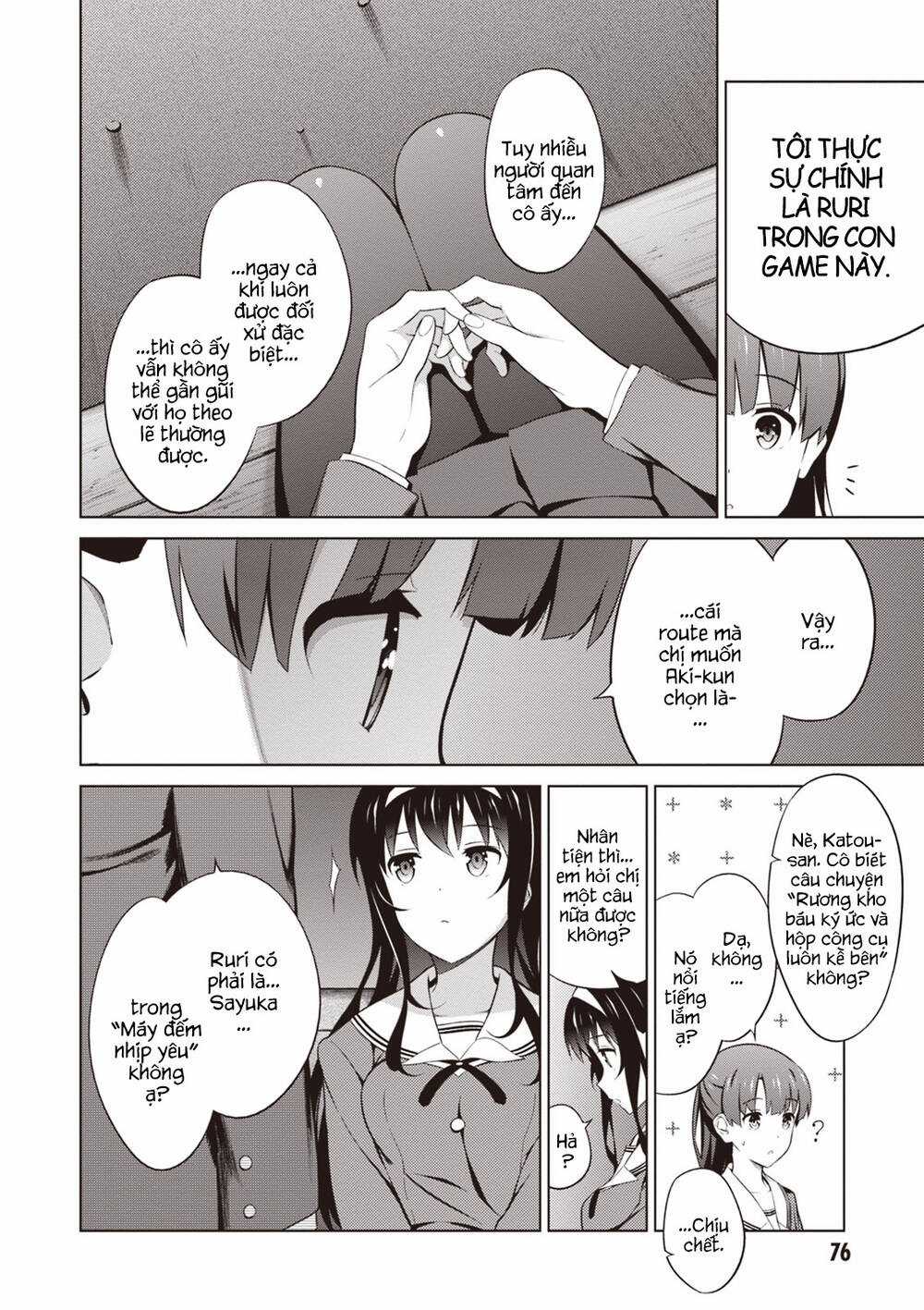 Cách Đào Tạo Một Cô Bạn Gái Nhạt Nhẽo Chapter 29 trang 23