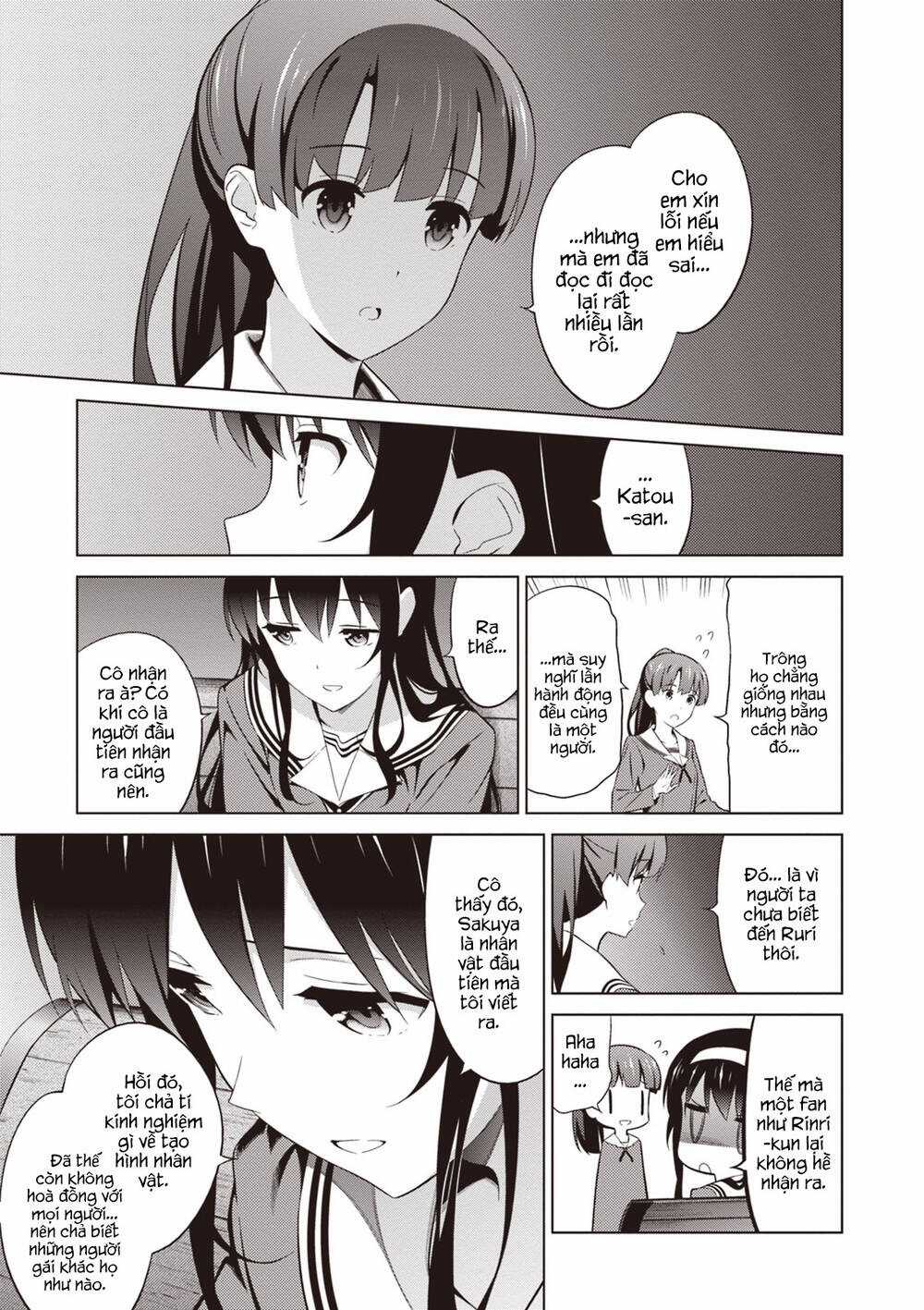 Cách Đào Tạo Một Cô Bạn Gái Nhạt Nhẽo Chapter 29 trang 24