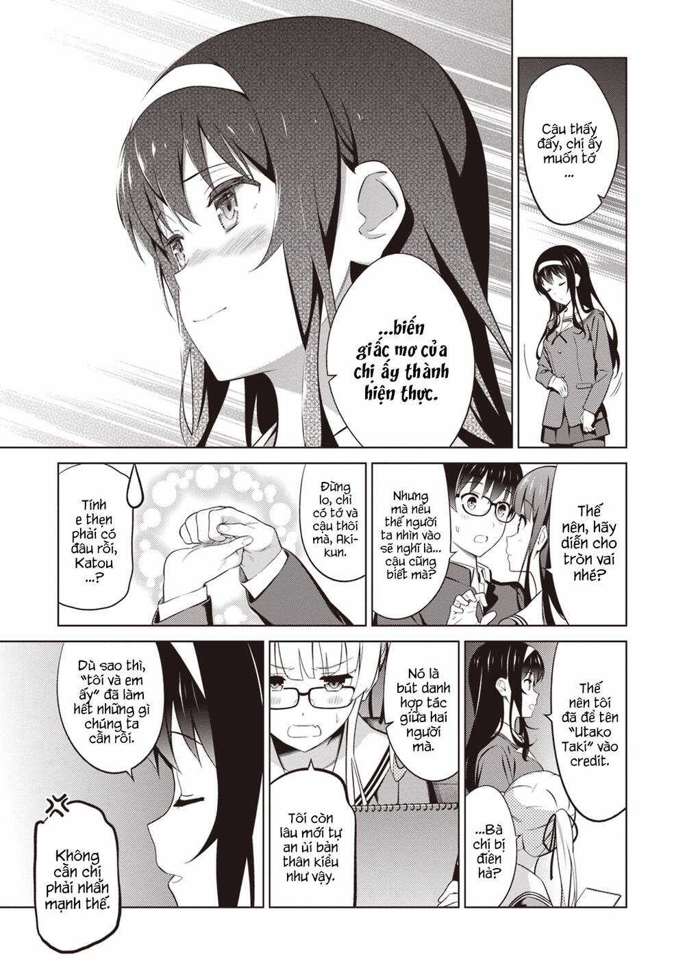 Cách Đào Tạo Một Cô Bạn Gái Nhạt Nhẽo Chapter 29 trang 30