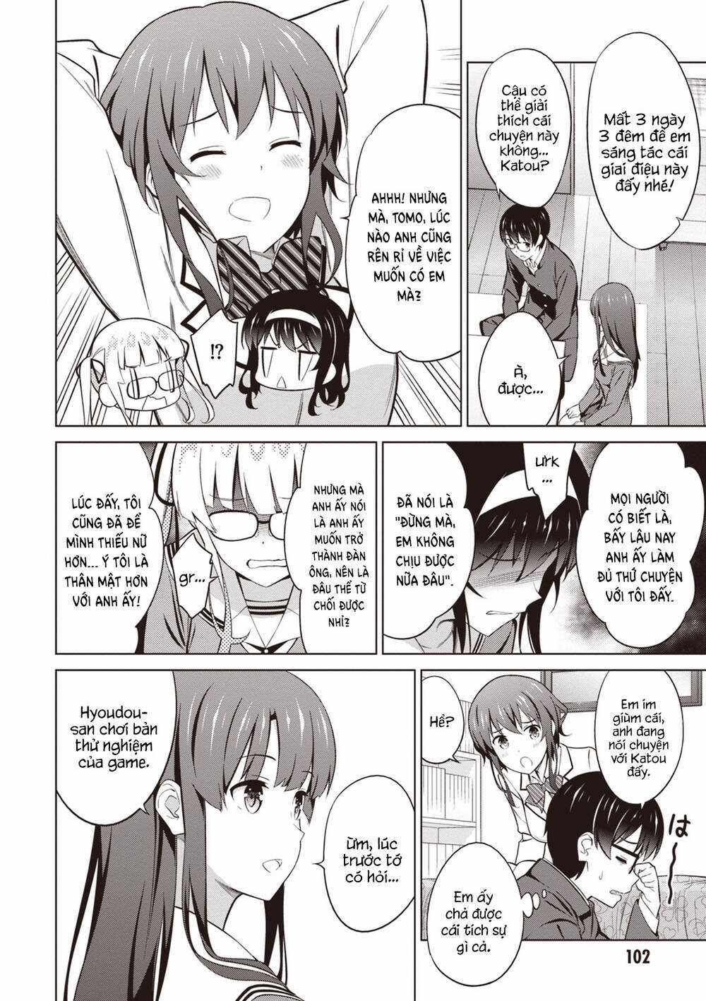 Cách Đào Tạo Một Cô Bạn Gái Nhạt Nhẽo Chapter 30 trang 17