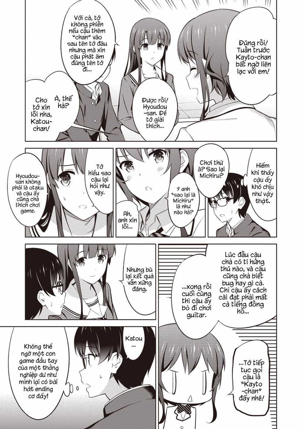 Cách Đào Tạo Một Cô Bạn Gái Nhạt Nhẽo Chapter 30 trang 18