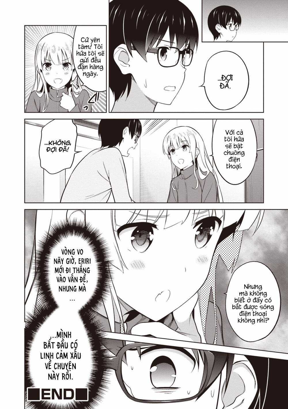 Cách Đào Tạo Một Cô Bạn Gái Nhạt Nhẽo Chapter 30 trang 31