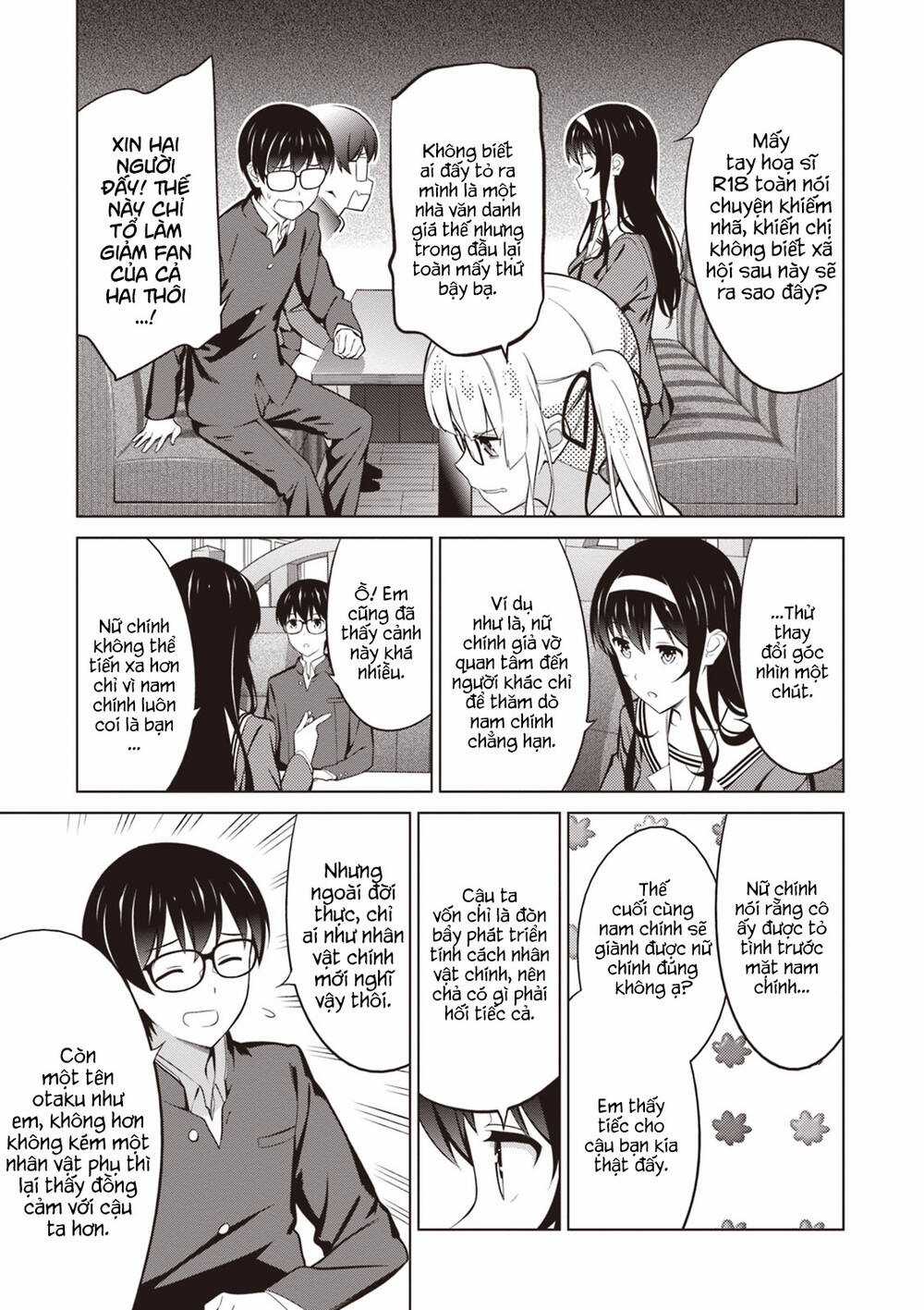 Cách Đào Tạo Một Cô Bạn Gái Nhạt Nhẽo Chapter 30 trang 8